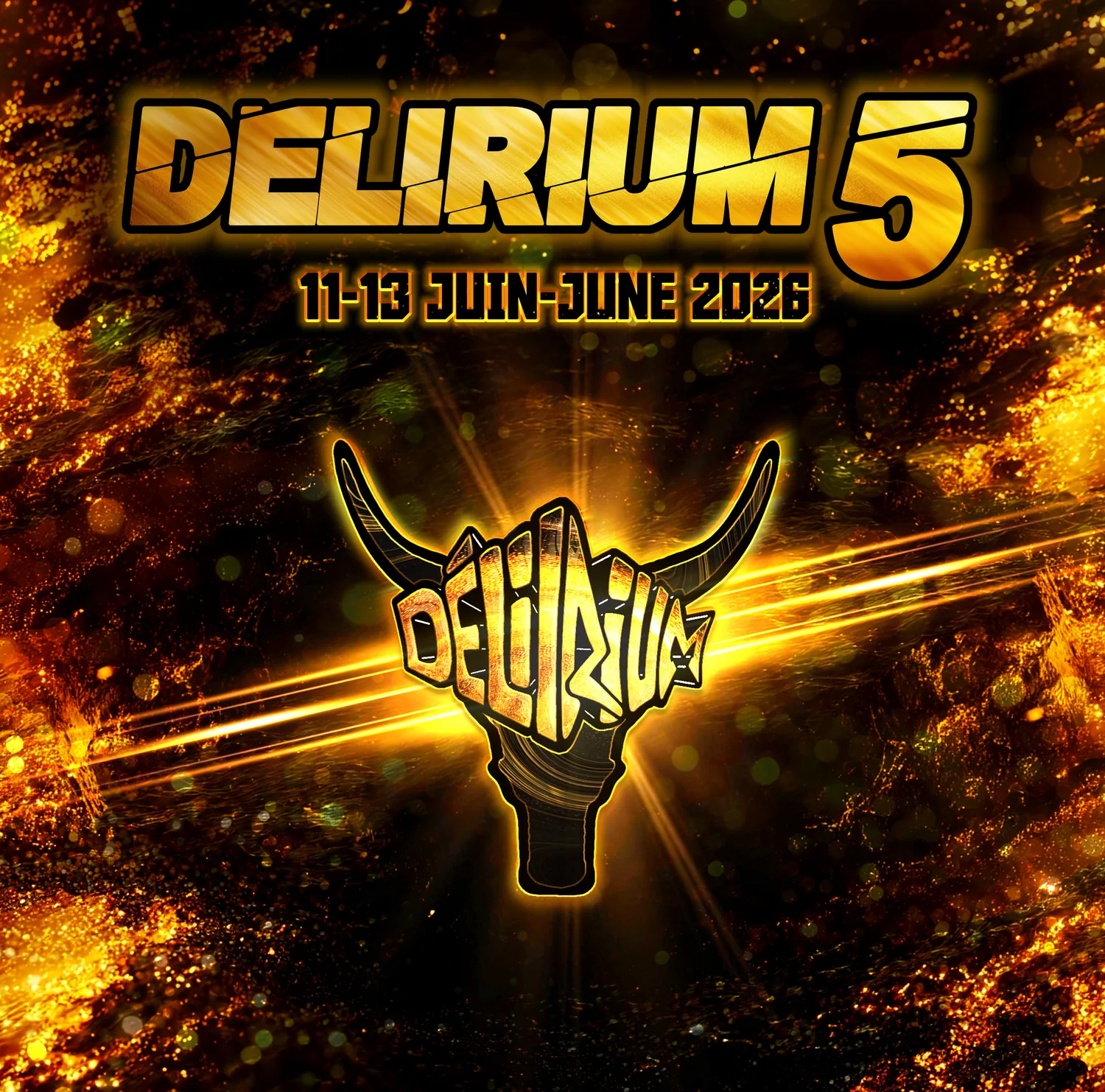 Delirium Festival flyer